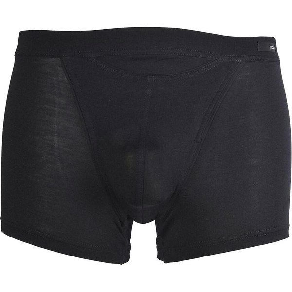 Hom Tencel Soft Comfort Boxer Trunk, Black