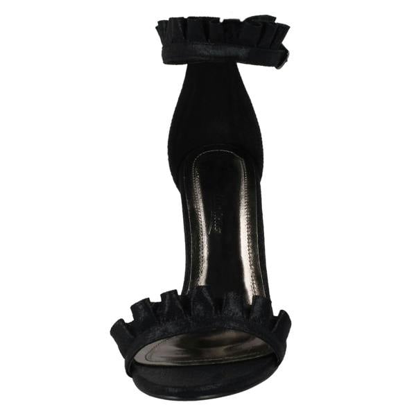 Anne Michelle Ladies Anne Michelle Ruffle Ankle Strap Sandals