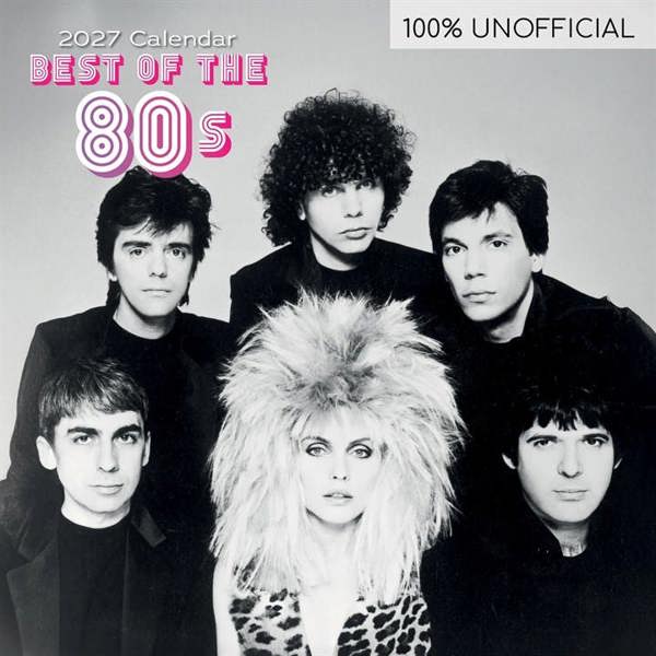 Best of the 80s Calendar 2027, Wall Calendars, Month To View, Entertainment, Gift