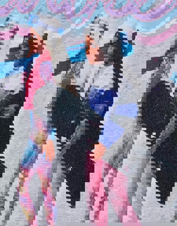 Barbie Girls Grey Merry & Bright Short Sleeved T-Shirt