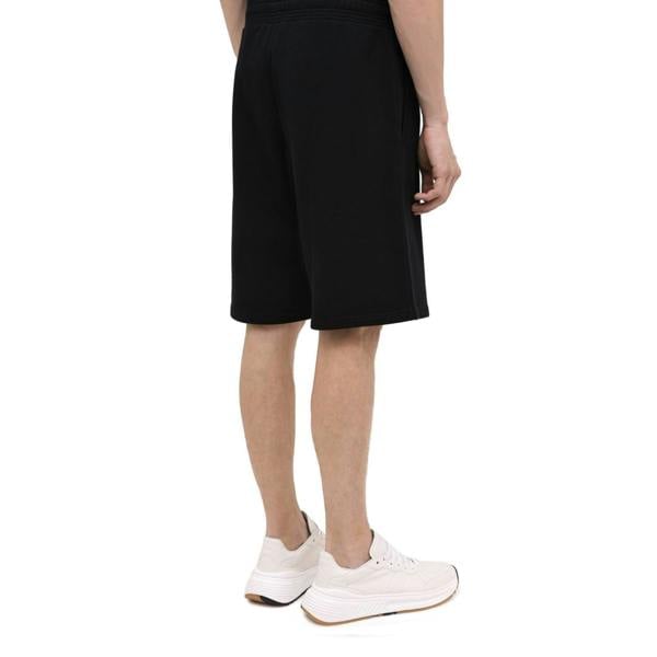 Givenchy Gradient Logo Embroidered Paris Shorts   in  Black
