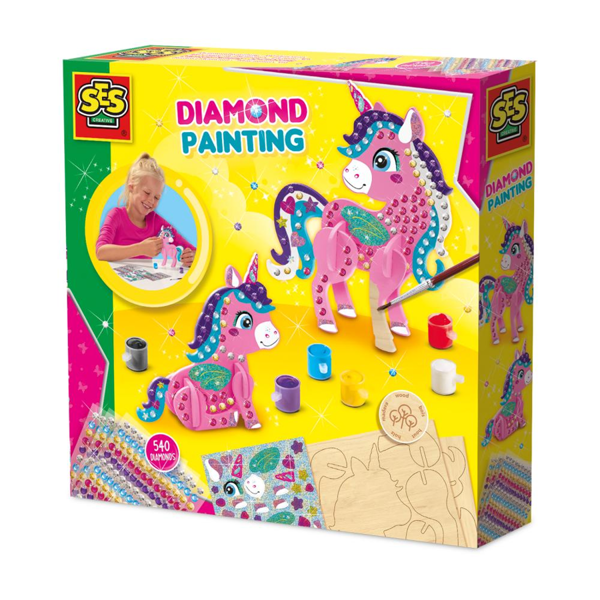 SES Creative Diamond painting - 3D Unicorns