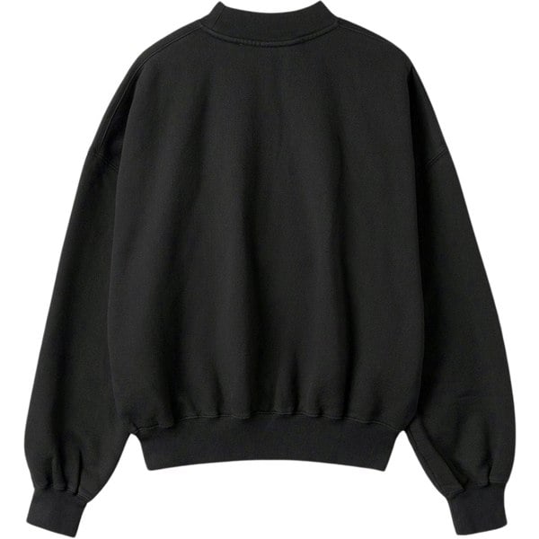 Off-White Bookish Laund Boxy Fit Black Sweatshirt