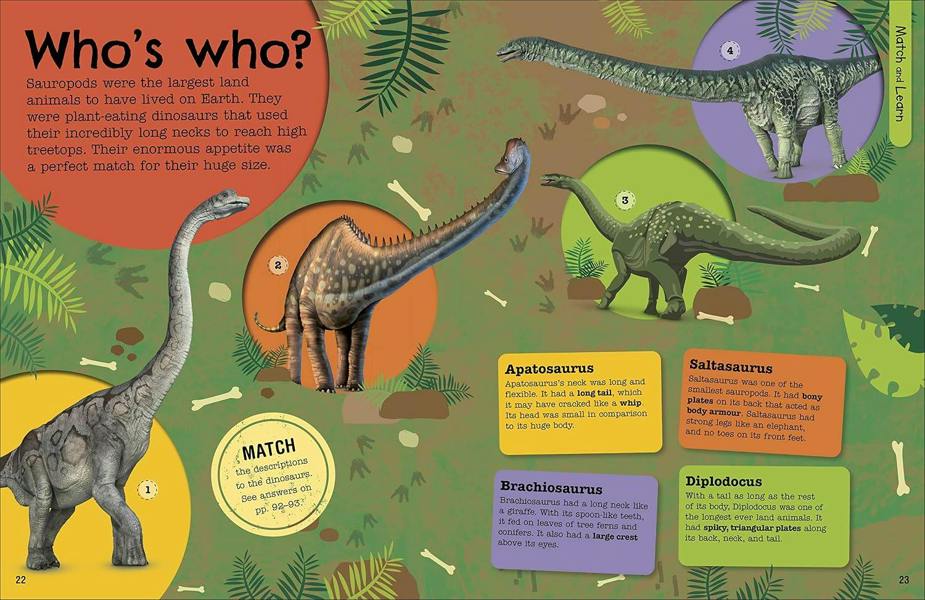 The Fact-Packed Activity Book: Dinosaurs by DK