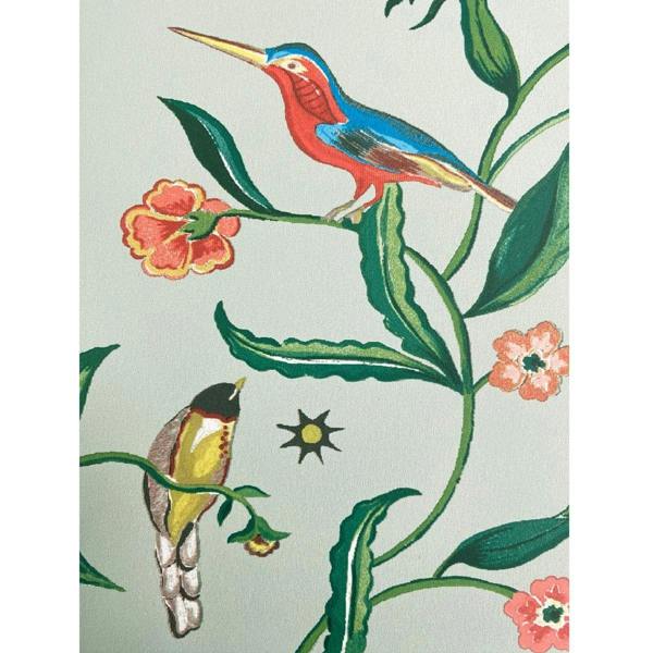 Cath Kidston Birds Wallpaper - Sage - 