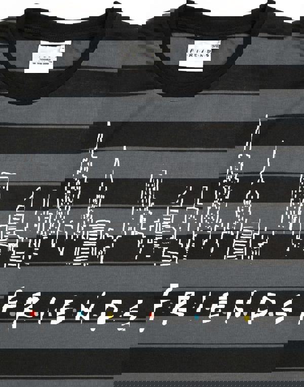 Friends Girls Grey Logo Short Sleeve Nightdress