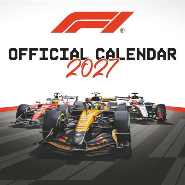 F1 Formula 1 Official Calendar 2027, Wall Calendars, Month To View, Sports, Gift