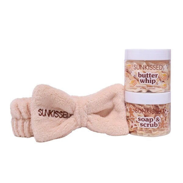 Sunkissed Whipped Collection Gingerbread & Vanilla Body Care Gift Set