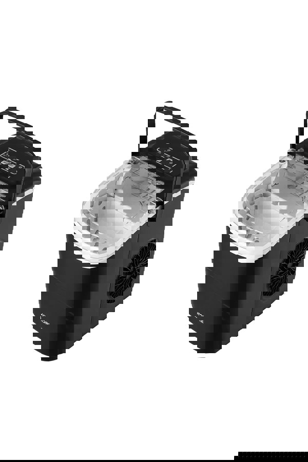 Living and Home Portable Ice Maker Machine Countertop with Handle