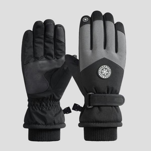 Anniou Men's Fleece Waterproof Thermal Ski Gloves