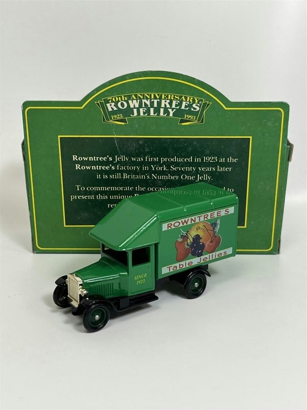 MCSlots Morris Van 1930 70th Anniversary Rowntrees Jelly Lledo RJ01D S2