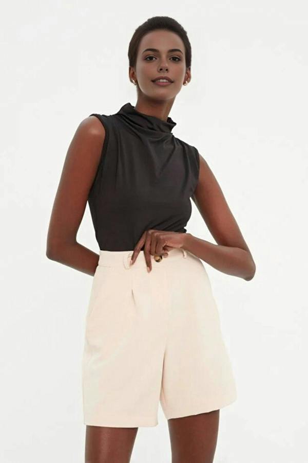 WOVCOR Regular Woven Shorts with Pockets