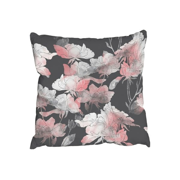 New Product Imprints flowers and leaves of wild rose (Cushion)  - Andrew Lee Home and Living