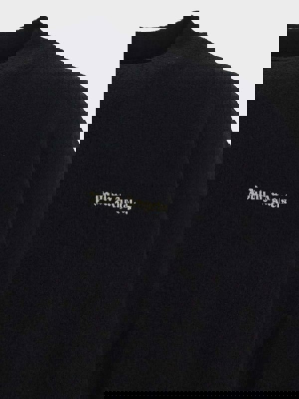 Palm Angels Basic Logo Sweater Black - Supplied FashionPalm Angels