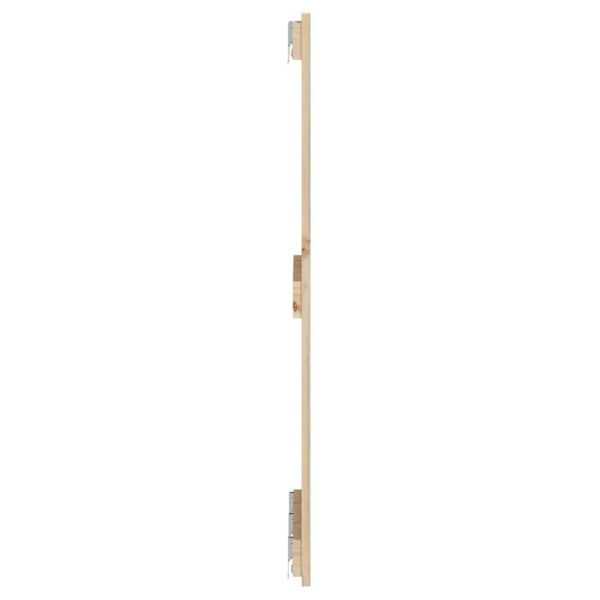 Berkfield Wall Headboard 140x3x90 cm Solid Wood Pine