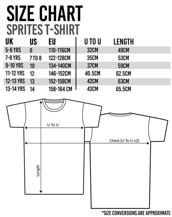 Minecraft Boys Green Sprites Short Sleeved T-Shirt