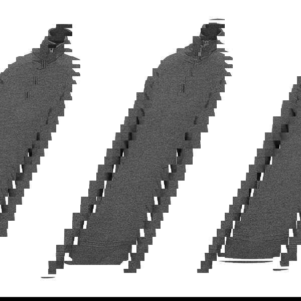 Mountain Warehouse Mens Bamburgh Half Zip Jumper - Charcoal - 