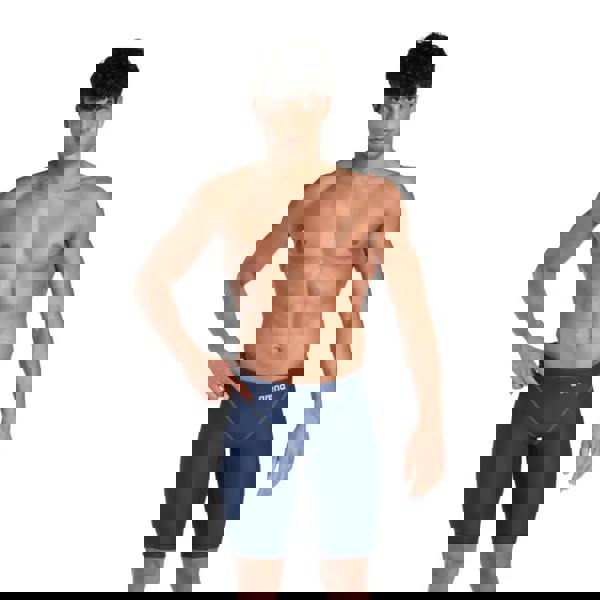 Arena Powerskin ST NEXT Jammer - Navy blue swim briefs with recycled materials