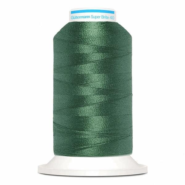 Gutermann Super Brite Polyester 40 Embroidery Thread 1000m Polyester Thread Suitable For Embroidery
