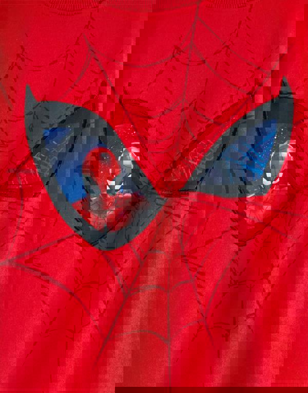 Marvel Boys Red Spiderman Sweatshirt