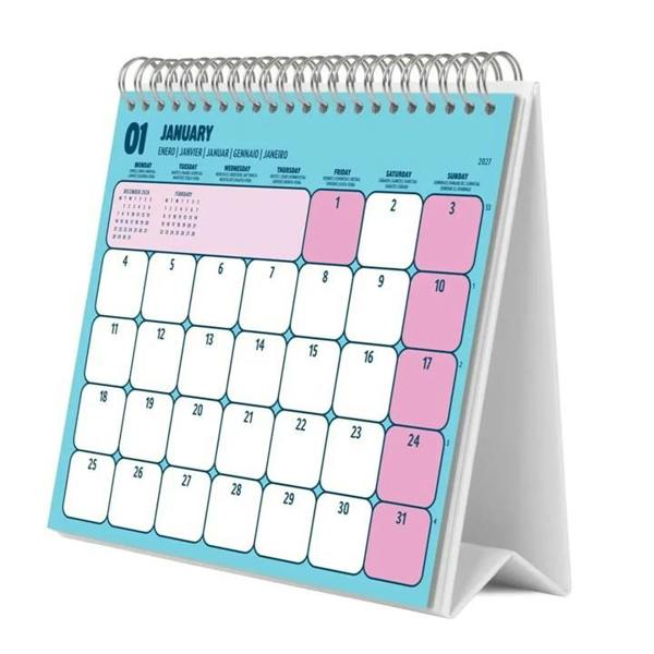 Friends Easel Desk Calendar 2027, Desk Calendars, Month To View, Entertainment, Gift