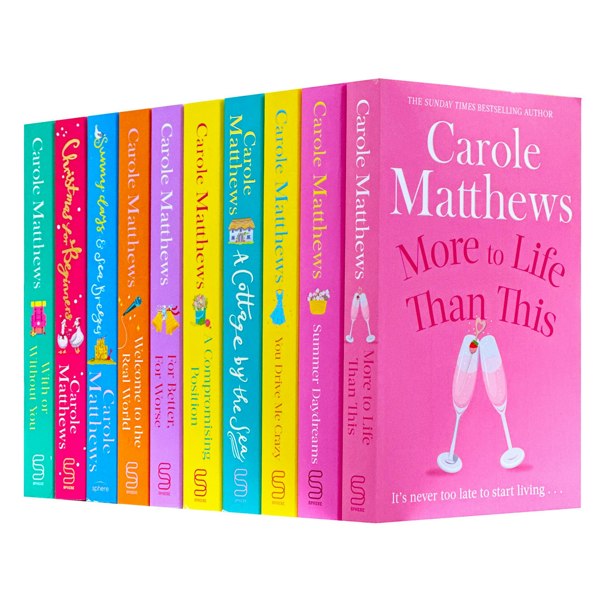 Carole Matthews Humourous Comedy Fiction 10 Book Set