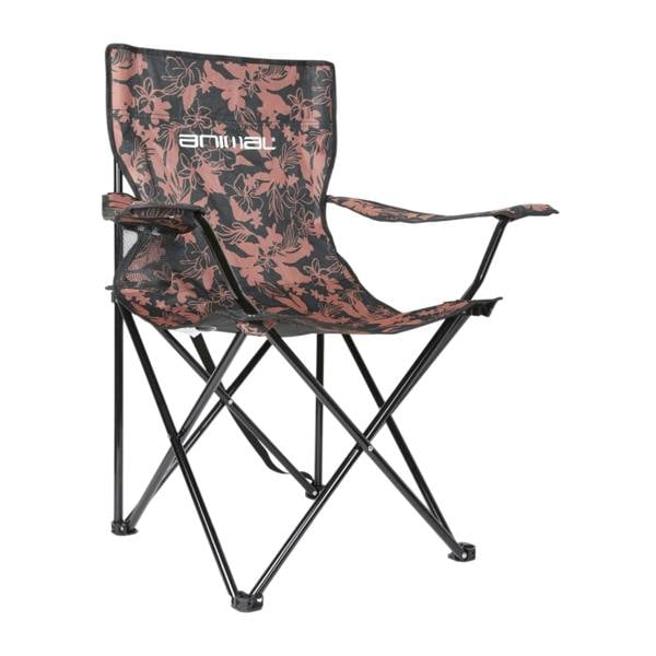 Animal Floral Folding Chair - Brown - 
