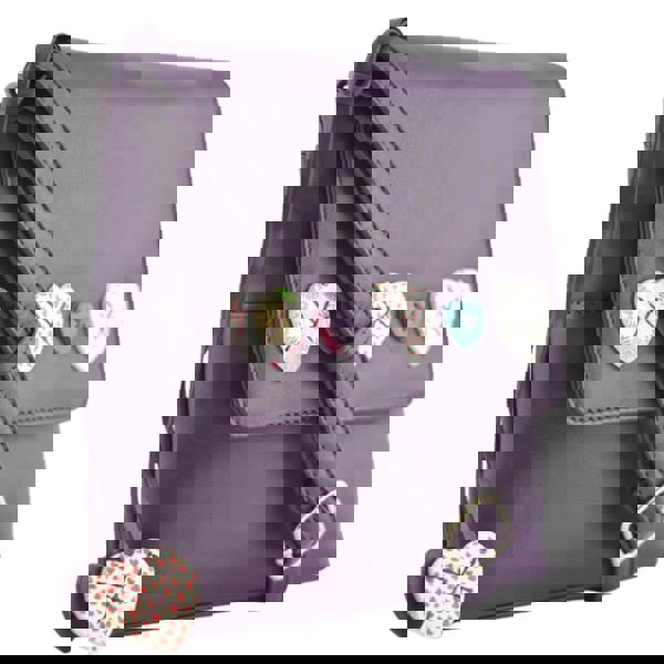 Mala Leather The Anishka Lucy Hearts Small Flapover Crossbody