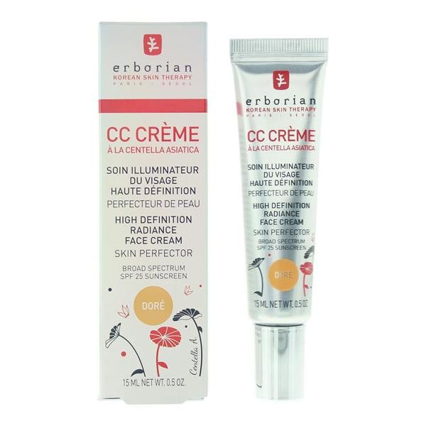 Erborian CC Cream High Definition Radiance Face Cream 15ml - Dore