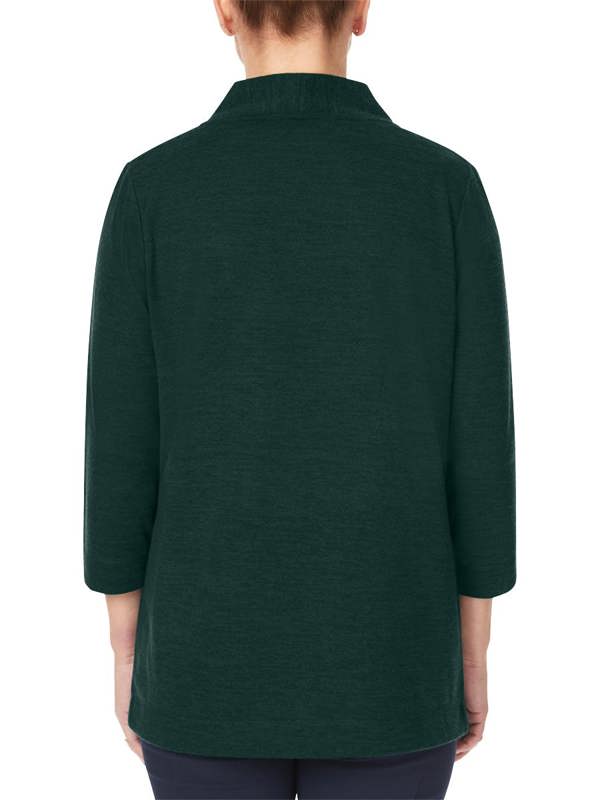 PennyPlain Long Line Cardi - Peacock