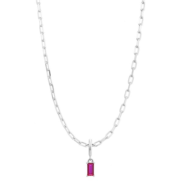 Gold Trip July Birthstone Necklace Charm