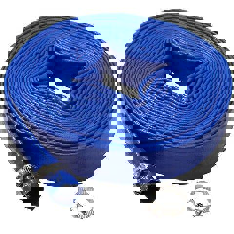 Mylek Pro-Kleen Submersible Water Pump Electric 750W with 5m Layflat Hose for Clean or Dirty Water