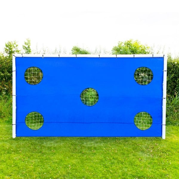 Monstershop 12 x 6ft Football Goal, Carry Case and Target Sheet