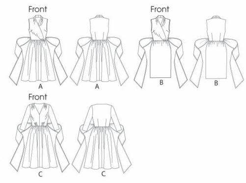 Butterick Sewing Pattern 5850, Dresses for Women, 8-10-12-14-16 - Easy