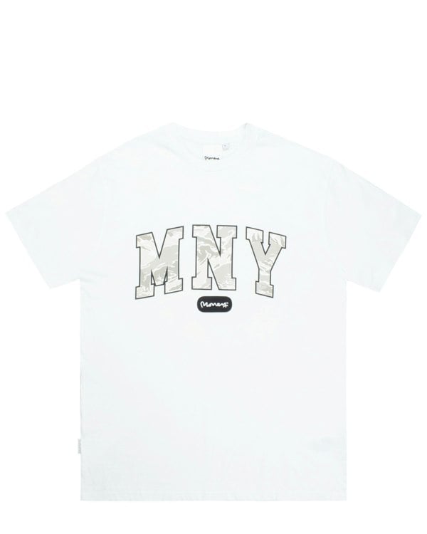 Money Camo Fill Tee - White