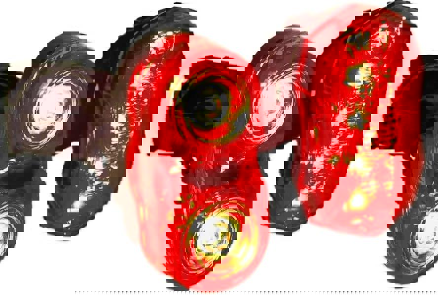 Awe Twin Red LED Bike Light Set, 2 x 0.5W AAA Battery & 5 x Red SMD LED