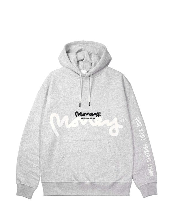 Money Sig Ape Layer Hood Grey Melange