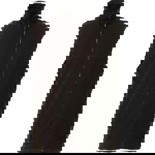 Regatta Professional Unisex Adult Fleece Full Zip Body Warmer - Black