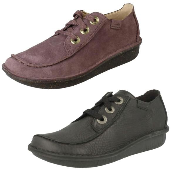 Clarks Ladies Clarks Comfortable Lace Up Flats Funny Dream