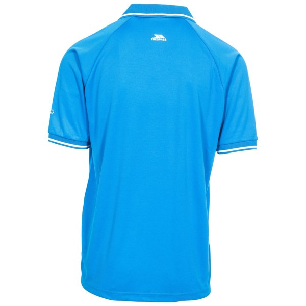 Trespass Mens Bonnington Polo Top - Bright Blue