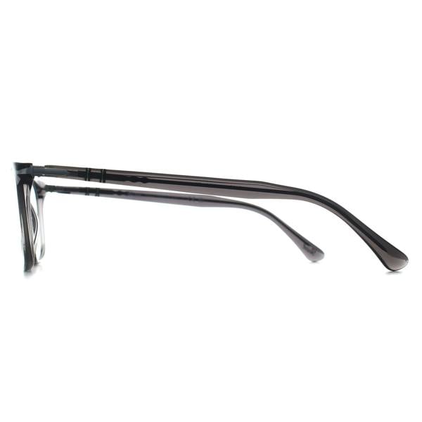 Persol Glasses Frames PO3189V 1196 Transparent Grey Men
