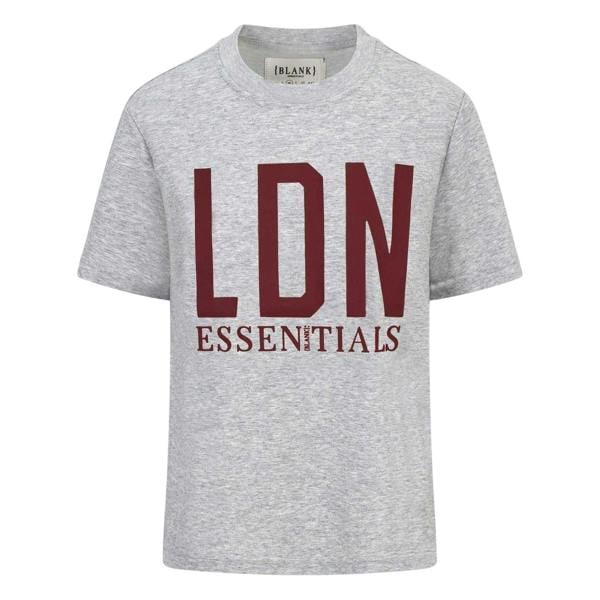 Blank Essentials Womens/Ladies London Oversized T-Shirt - Grey Marl - 