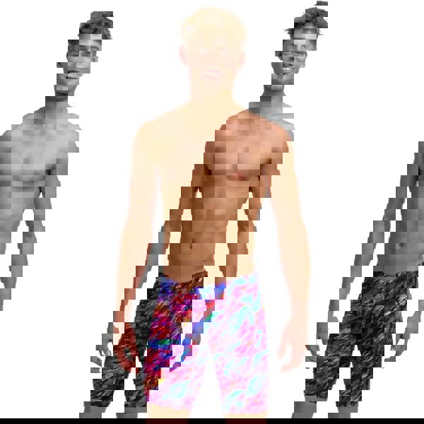 Funky Trunks Boys Big Bang Swim Training Jammer - Blue/Pink