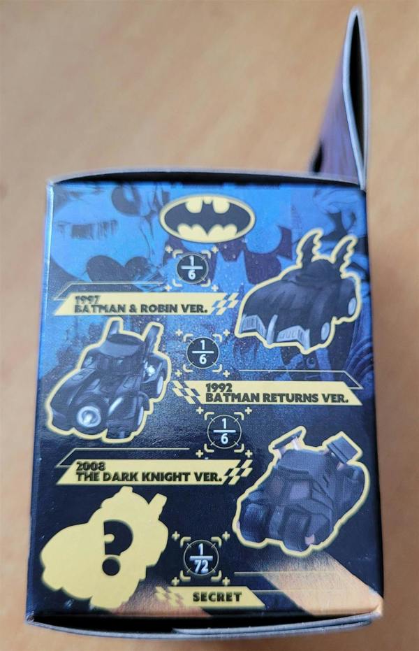 Batman - Batmobile Pull Back Car Blind Box (One Random Supplied)
