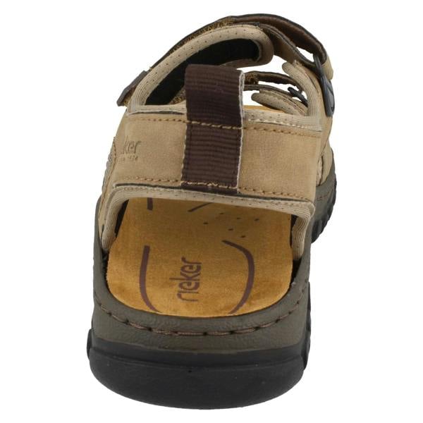 Rieker Mens Rieker Casual Adjustable Sandals 25055