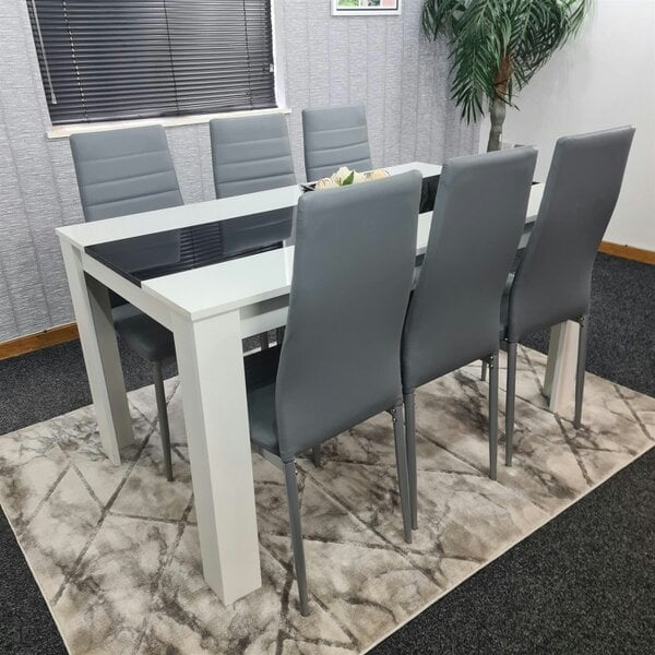 Kosy Koala Dining Table Set with 6 Chairs Dining Room and Kitchen table set of 6