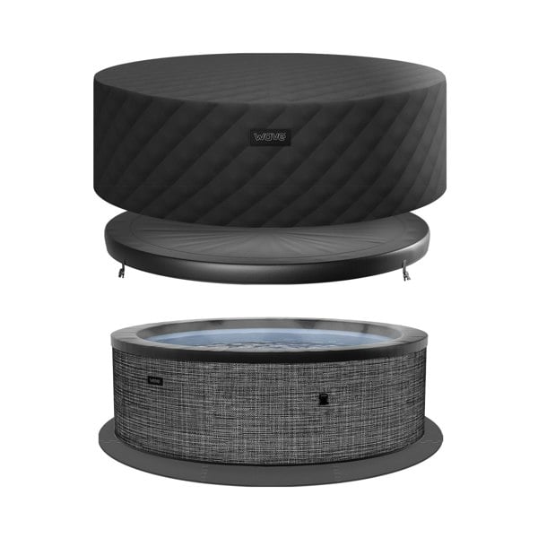 Wave Tahoe | 4/6-Person Eco Foam EnergySave Hot Tub Bundle | Built-In Integrated Heater