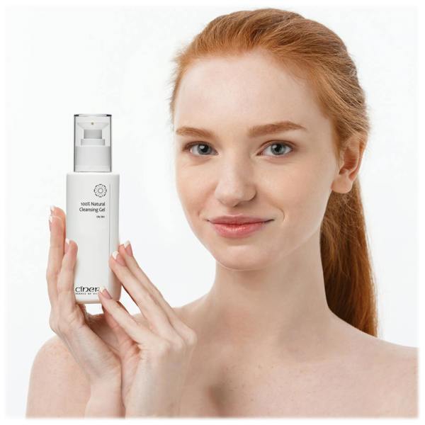 Cinere 100% Natural Cleansing Gel (Oily Skin) 150ml - Soap free