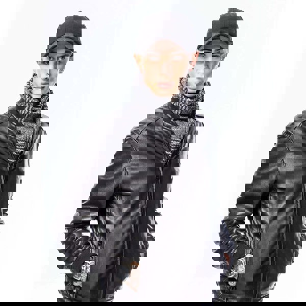 Heritage Traditions Prince of Wales Checked Wool Scarf