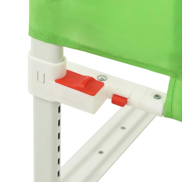 Berkfield Toddler Safety Bed Rail Green 180x25 cm Fabric